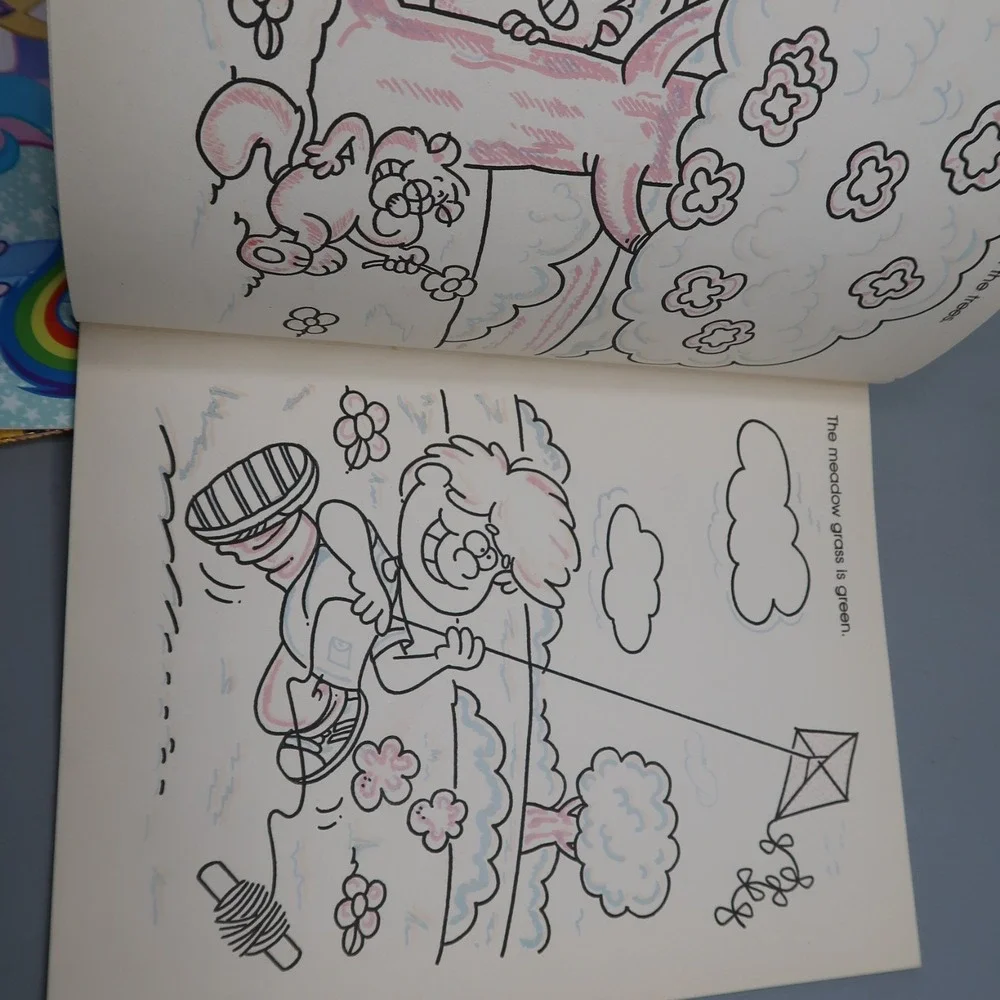 Vintage Paint With Water, Disney Elena Coloring, My Little Pony Sticker Book Lot